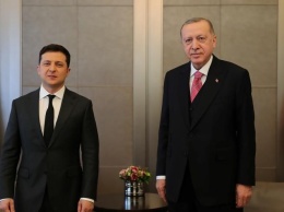 Президент Турциии Эрдоган прибывает с визитом в Киев