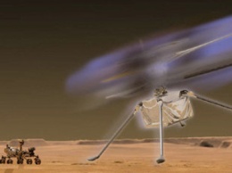 Механические светлячки. Ученые считают, что вертолеты на Марсе светятся в темноте
