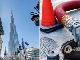 Самое высокое здание мира, Бурдж-Халиф, не подключено к канализации - 15 тонн фекалий ежедневно вывозят спецмашинами