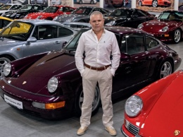 Житель Днепра собрал уникальную коллекцию автомобилей Porsche