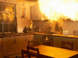 В центре Харькова в пожаре на кухне погибла пожилая женщина