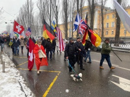 В Киеве прошел Международный марш единства за Украину
