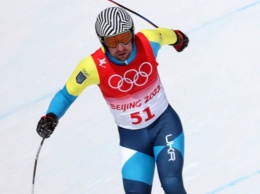 Ковбаснюк установил рекорд в скоростном спуске на Олимпиаде