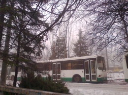В Алчевске показали, куда исчезли дареные автобусы-гармошки из Петербурга (фото)