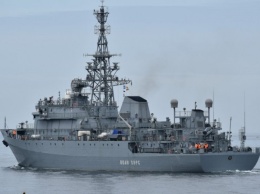 В районе Одессы замечен разведывательный корабль РФ