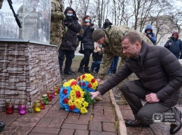 В Краматорске почтили память жителей, погибших в результате обстрела боевиков в 2015 году