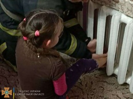 В городе Запорожской области девочка застряла в радиаторе