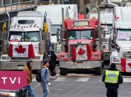 Протесты на границе Канады и США остановили автомобилестроительную промышленность
