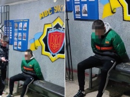 В Николаеве в «День св. валентина» пьяный хулиган сломал руку девушке, его задержали полицейские охраны (ФОТО)