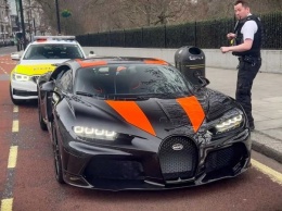 Полиция Лондона остановила Bugatti Chiron Super Sport 300+ (ВИДЕО)
