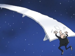 Стол Путина - ты просто космос: переговоры президента РФ высмеяли меткой карикатурой