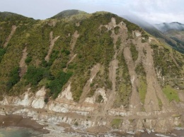 В Новой Зеландии произошли крупные оползни