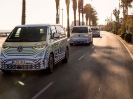 Электрический минивэн Volkswagen ID.Buzz поступит в продажу в Европе осенью