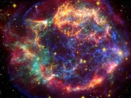 Появилось фото космической туманности Кассиопея А, которую прислал новый телескоп