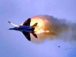 Военный самолет РФ сбили в Черкасской области