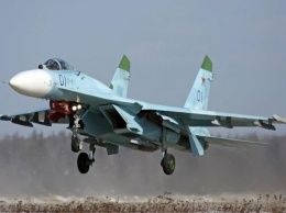Сбивание российского самолета Су-27 попало на видео