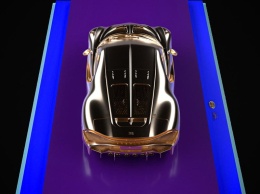 В Bugatti создали машину из золота