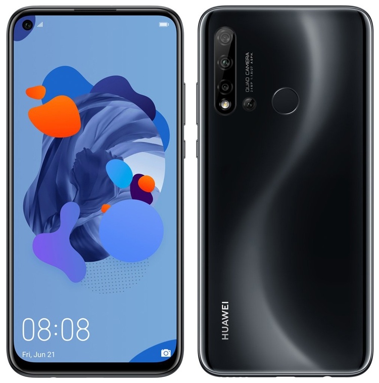Смартфон Huawei P20 Lite 2019 позирует на рендерах в корпусах разного цвета