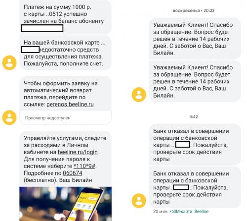 «Желто-полосатые крысы»: Билайн «сливает» банковские карты россиян