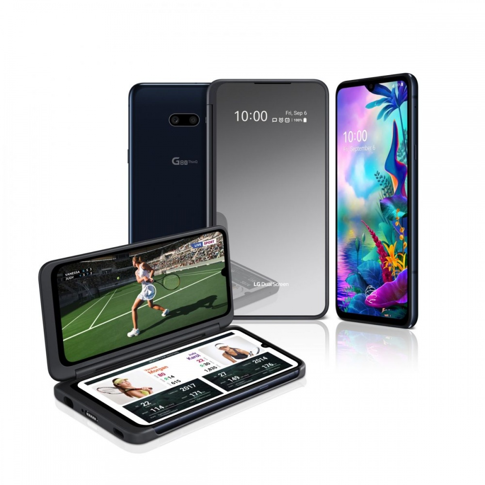 LG показала уникальный смартфон с тремя дисплеями (фото)