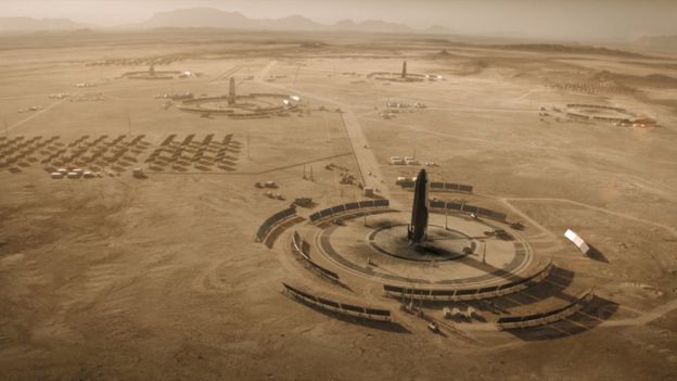 Разработан предварительный план основания марсианской колонии