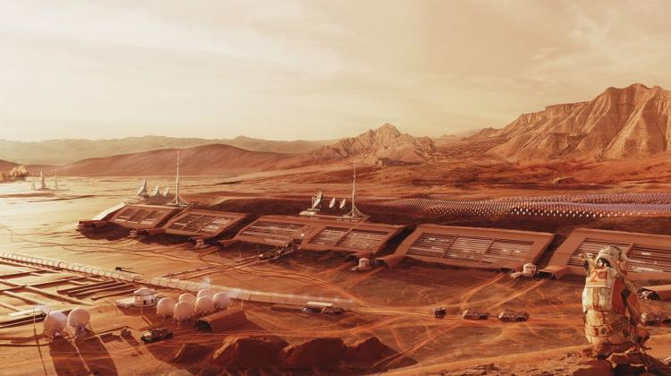 Разработан предварительный план основания марсианской колонии
