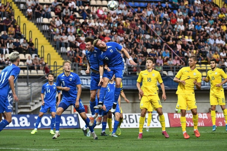 Молодежная сборная Украины по футболу в отборе Евро-2019 стартовала с поражения от финнов