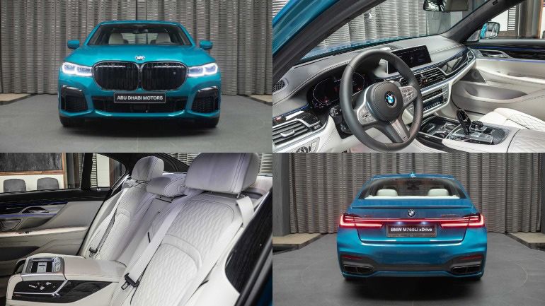 В ОАЭ представили особый BMW M760Li xDrive Atlantis Blue (ФОТО)