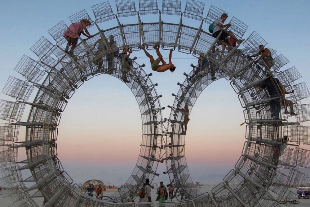 Скульпторы из Никополя приняли участие в фестивале Burning Man 2019