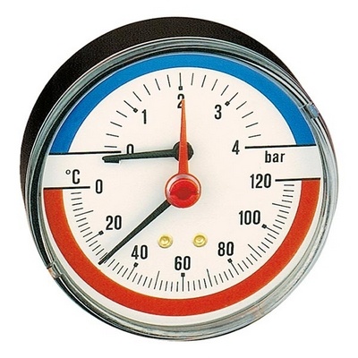 Манометрические термометры: назначение, принцип действия и схема устройства