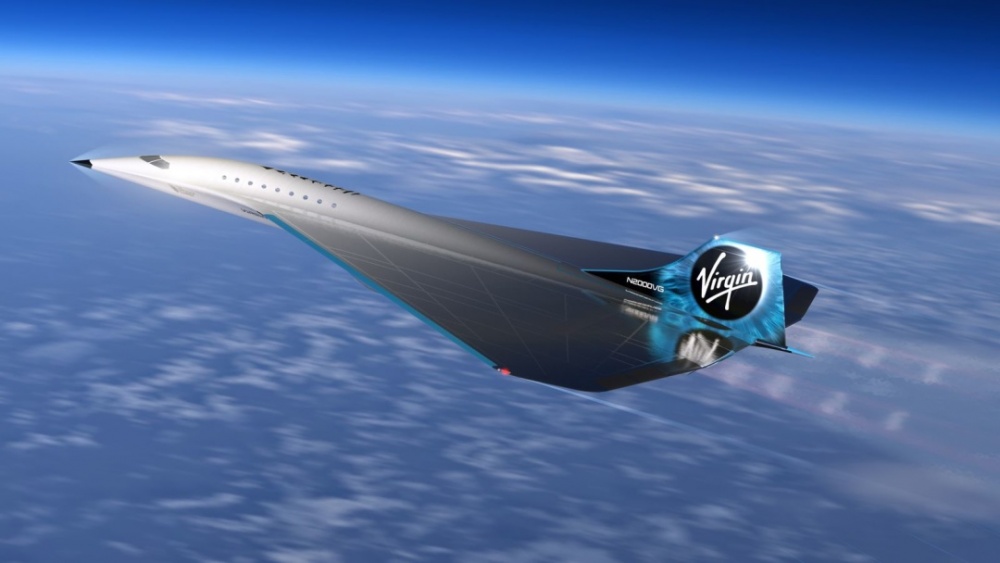 Из Лондона в Нью-Йорк за два часа: Virgin Galactic представила концепт самолета