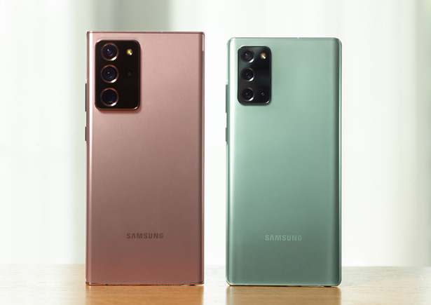 Представлены флагманские смартфоны Samsung Galaxy Note20 и Note20 Ultra