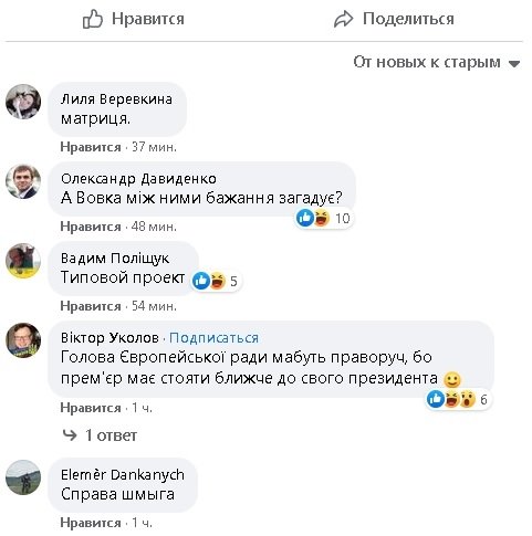 "Задача со звездочкой": украинцы не смогли отличить Шмыгаля от президента ЕС на совместном фото