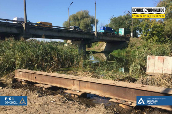 На Киевщине отремонтируют старый мост через реку Ирпень на трассе Киев-Звенигородка