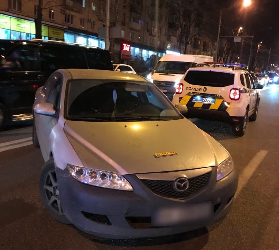 Наезд в Харькове - водитель арестован, дети в больнице, на месте аварии новое ДТП
