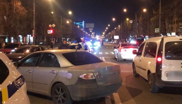 Наезд в Харькове - водитель арестован, дети в больнице, на месте аварии новое ДТП