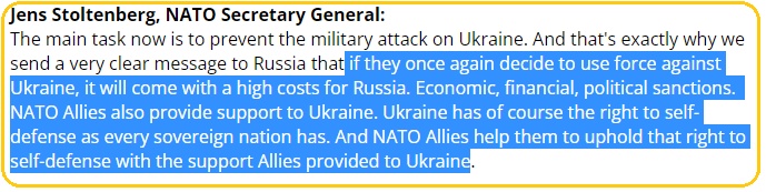 НАТО поможет Украине в случае атаки РФ, Канада хочет предоставить оружие