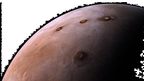 Уникальные фото с орбиты Марса: как выглядит самый большой вулкан Солнечной системы