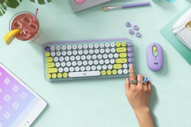 Logitech анонсировала для Украины цены клавиатуры и мышки пестрой серии POP