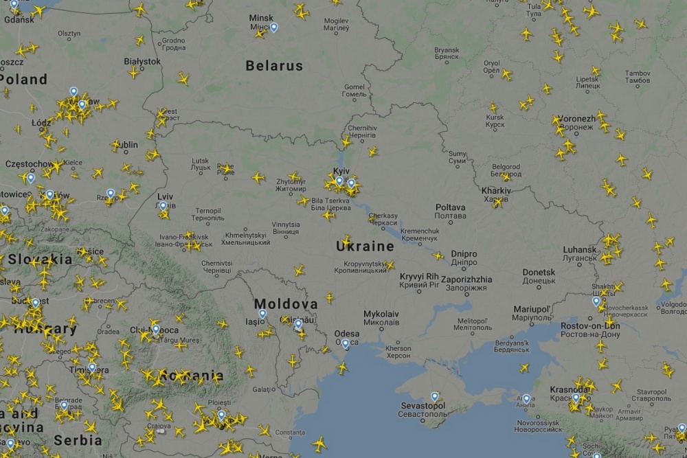 «Воздушная блокада» Украины: все о ситуации в небе над страной