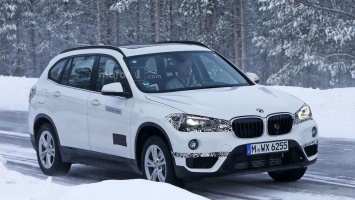 Начались тесты гибридной версии кроссовера BMW X1