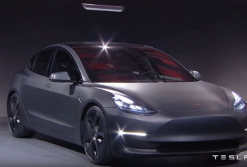 Tesla представила новый электромобиль Model 3