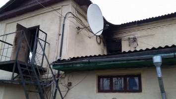 В Конотопе сожгли телеканал, агитировавший за Тягнибока