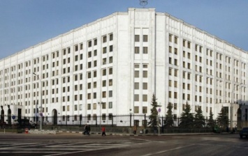 В Москве загорелось здание Минобороны России