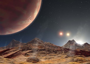 Астрономы открыли экзопланету с тремя "солнцами"