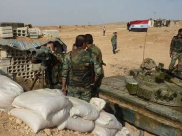 Сирийские войска вошли в город Эль-Карьятейн
