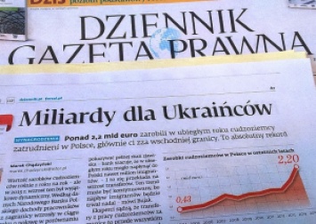 Большая часть из 2 млрд. евро, заработанных иностранцами в Польше в 2015 году, досталась украинцам