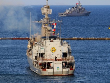 Фрегат "Гетман Сагайдачный" и корабли Турции провели учение в Черном море