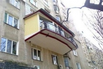 В Одессе замечен балкон, у которого родился балкончик (ФОТО)