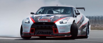 Видео дрифт-рекорда Nissan GT-R Nismo